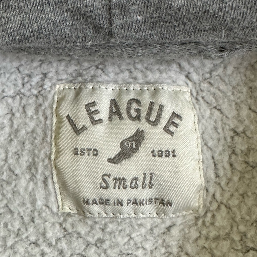 Gray Hooded Graphic Sweatshirt - Picture 9 of 10